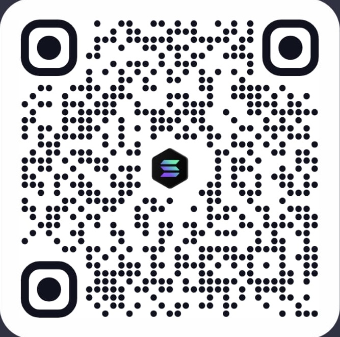 Solana payment QR code